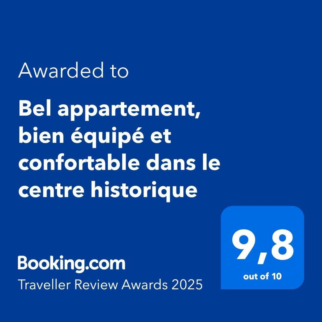 Bel Appartement, Bien Equipe Et Confortable Dans Le Centre Historique Fougères Eksteriør bilde